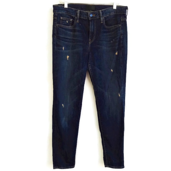 Vince Relaxed Jeans Skinny Leg Dark Wash 29 x 29 - Picture 3 of 3